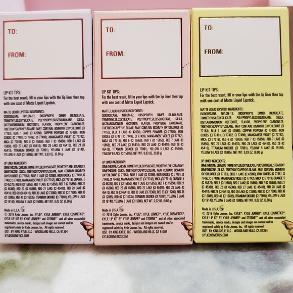🦋HP🦋 3 Sets New Kylie x Stormi Mini LipKits - Picture 4 of 7